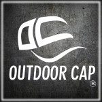 A logo of an outdoor cap company.