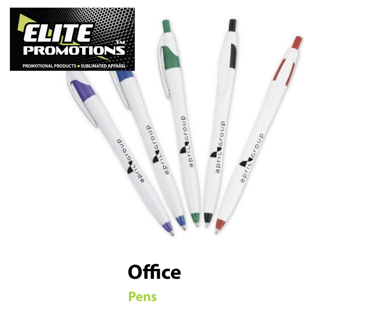 A group of pens that are all different colors.