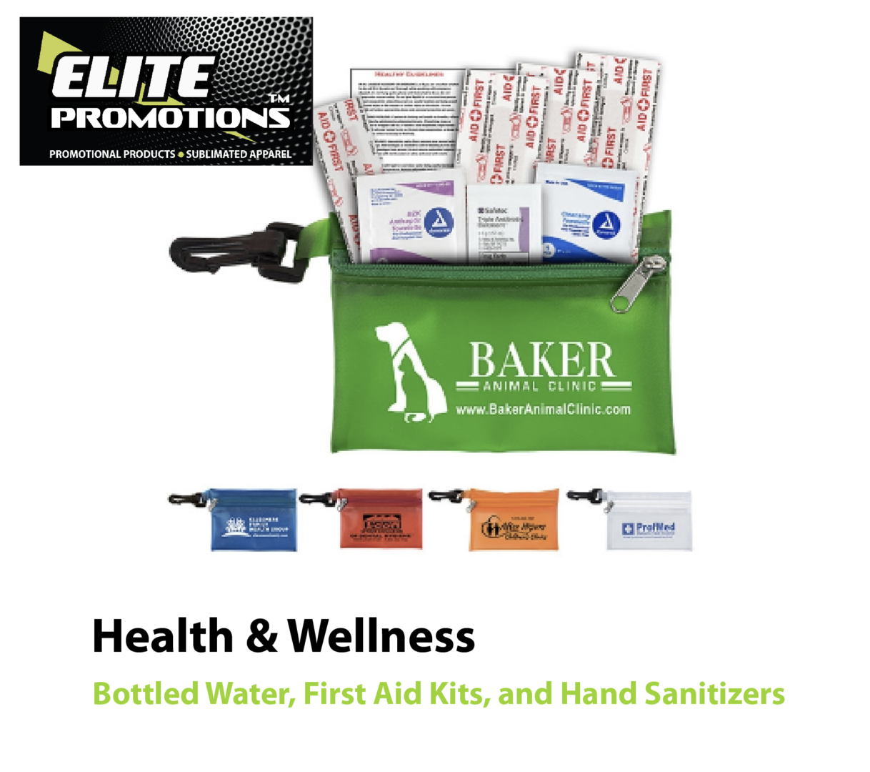 A picture of the health and wellness products.