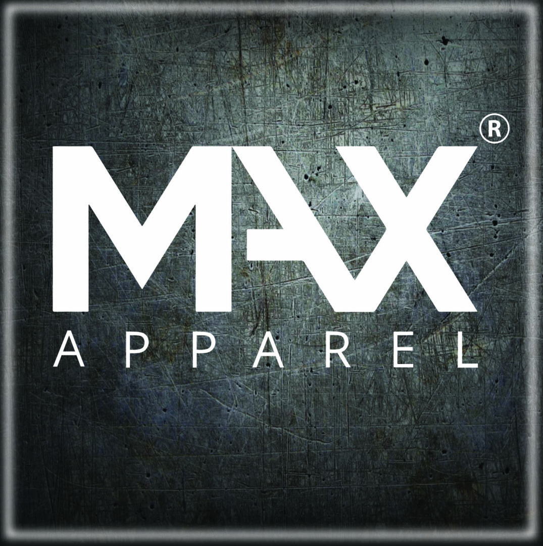 A picture of the max apparel logo.