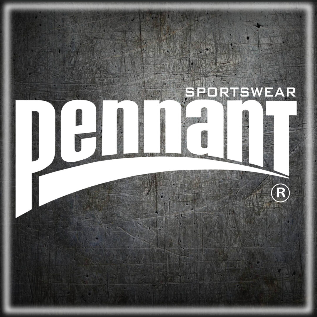 A logo of pennant sportswear.